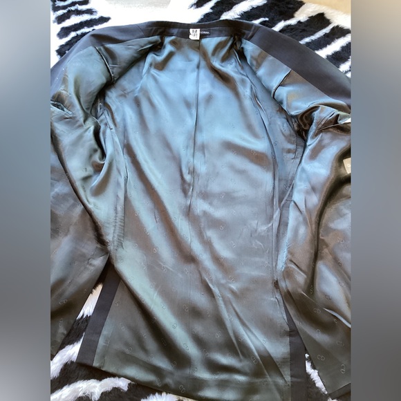 Vintage Christian Dior Men’s Wool Single Breasted Black Blazer. B24 - Picture 11 of 16